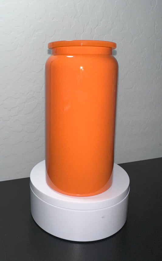 Orange/16oz stainless steel