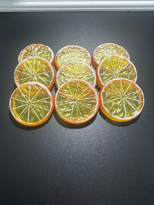 Orange slices (ice lid accessory)