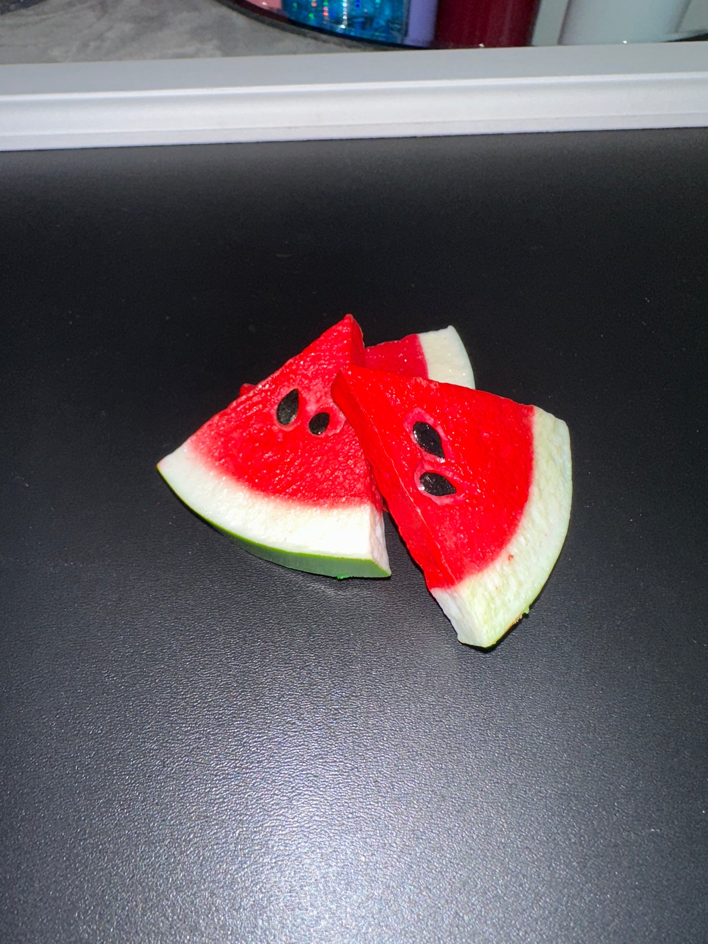 Watermelon slices (ice lid accessory) 