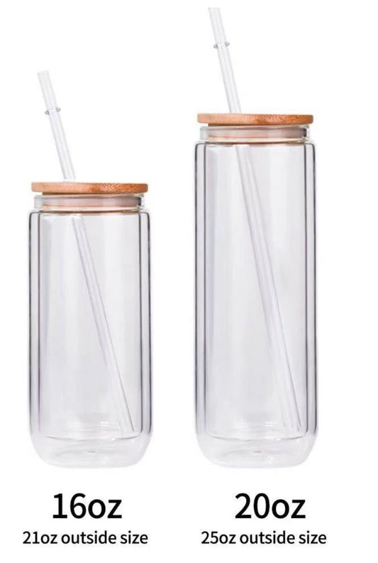 Glass Cup 20oz